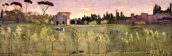 Villa Borghese, Roma de Donald Andrew Brown