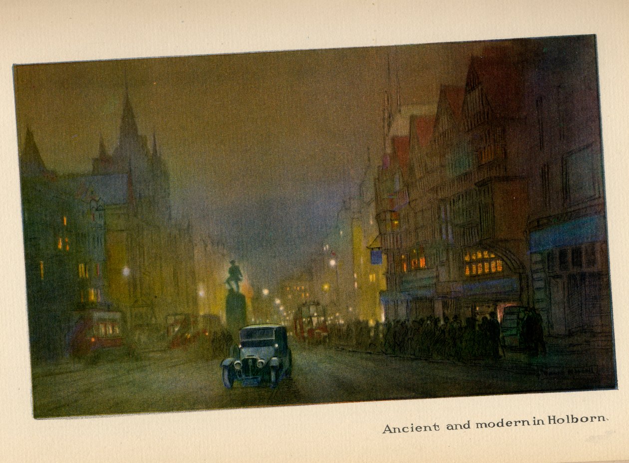 Antiguo y Moderno en Holborn, de 