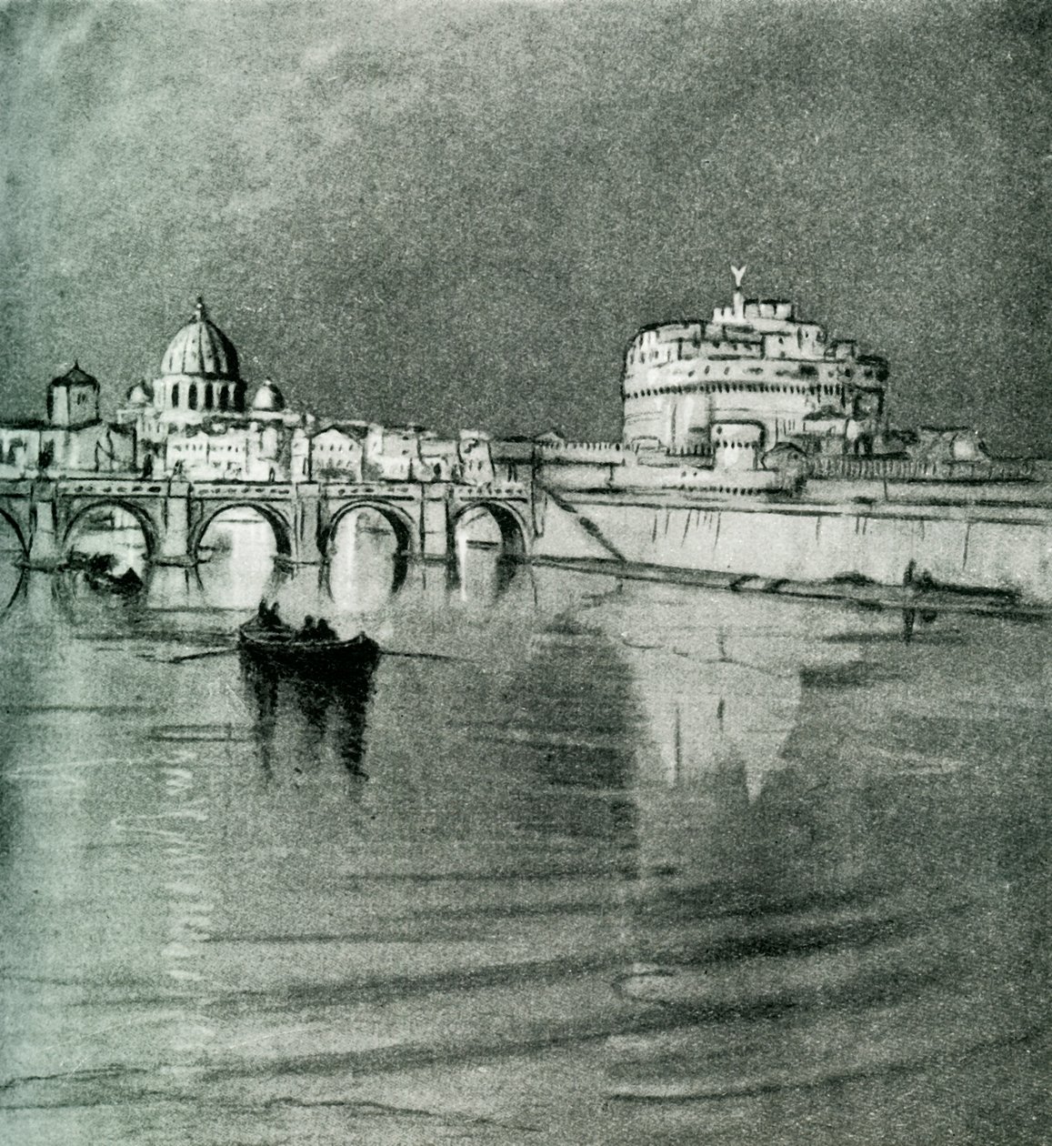 Roma y el Tíber. Un desfile en siete colinas, 1928 de Donald Maxwell
