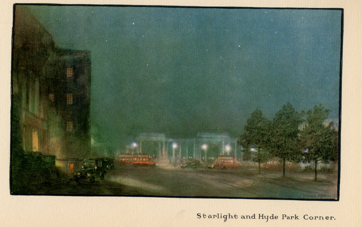 Luz de estrellas y Hyde Park Corner, de 