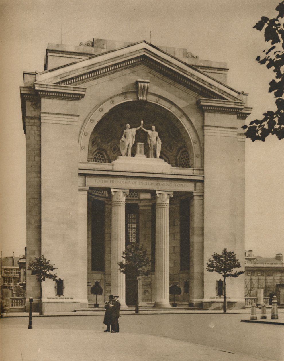 Bush House, una adición americana al Londres de posguerra de Donald McLeish