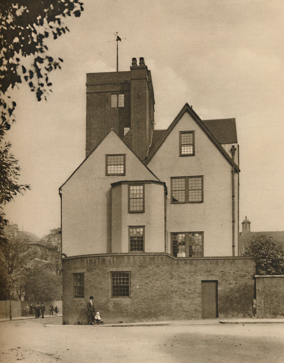 Canonbury Tower, una antigua casa solariega convertida en club social de Donald McLeish