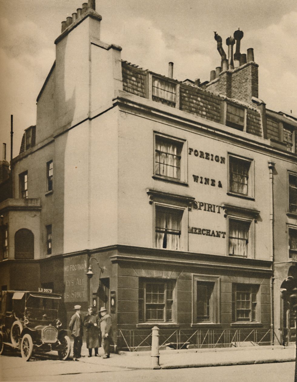 El lacayo corredor, una imagen del viejo Mayfair, c1935 de Donald McLeish