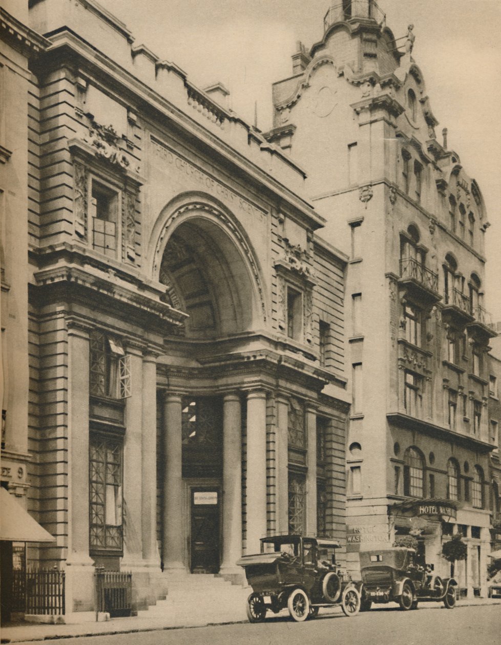 Tercera Iglesia de Cristo Científico en Curzon Street, c. 1935 de Donald McLeish