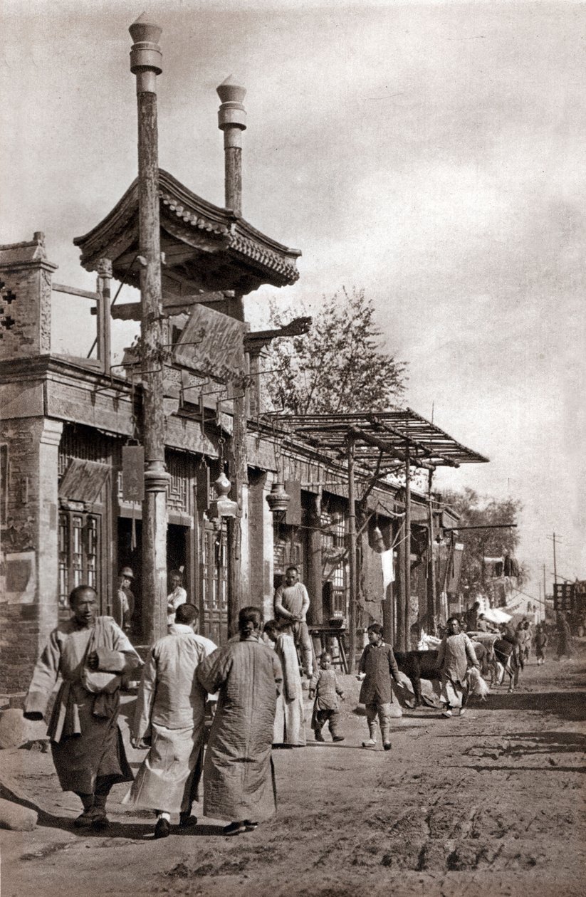 Una calle, Pekín de Donald Mennie