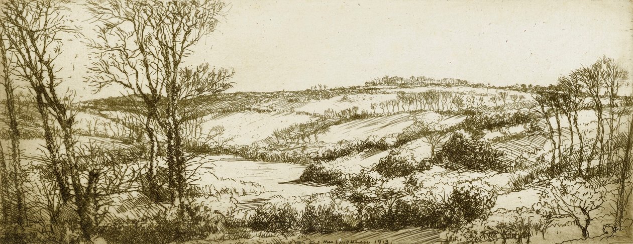 Paisaje de Cornualles no. 1 de Donald Shaw MacLaughlan