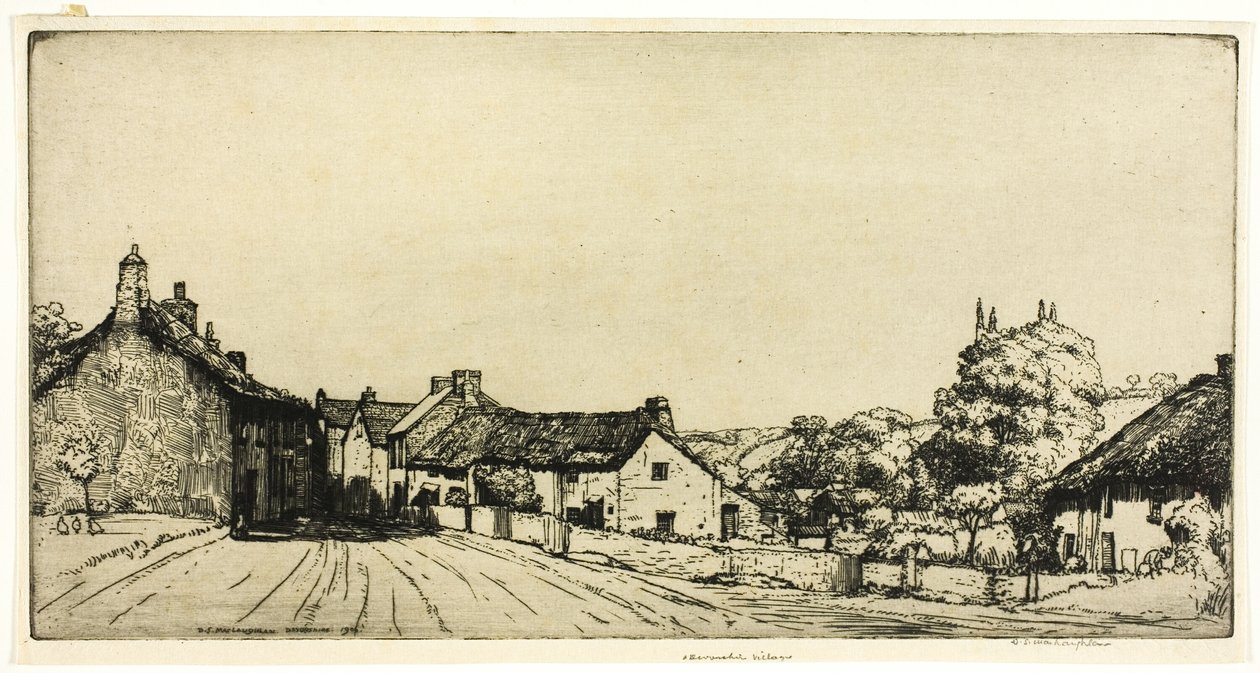 Pueblo de Devonshire de Donald Shaw MacLaughlan