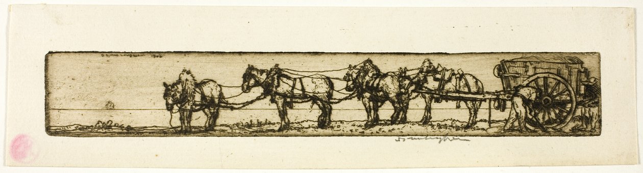 Caballos de tiro de Donald Shaw MacLaughlan