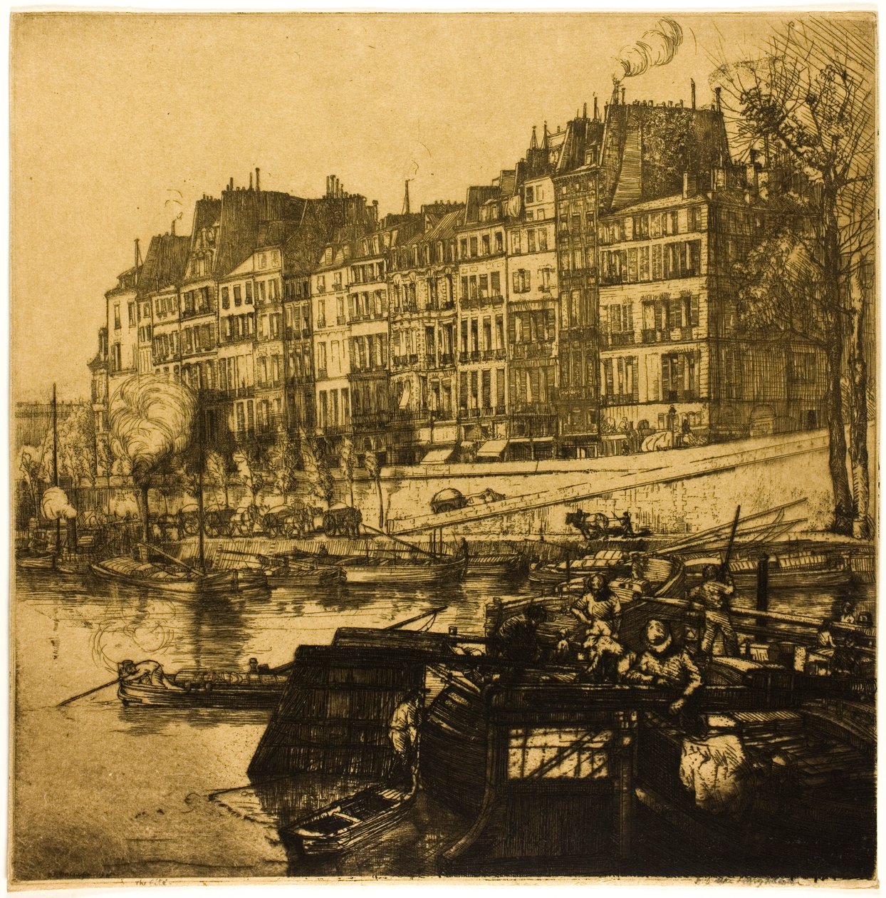 La Cité, París de Donald Shaw MacLaughlan