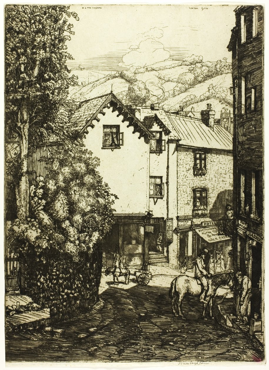 Lynton, Inglaterra de Donald Shaw MacLaughlan
