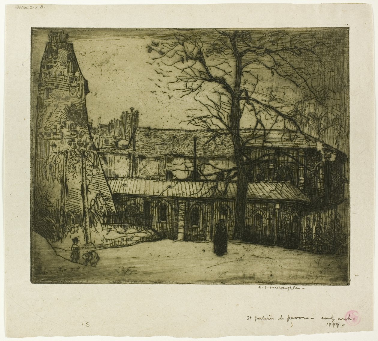 San Julien-le-Pauvre de Donald Shaw MacLaughlan