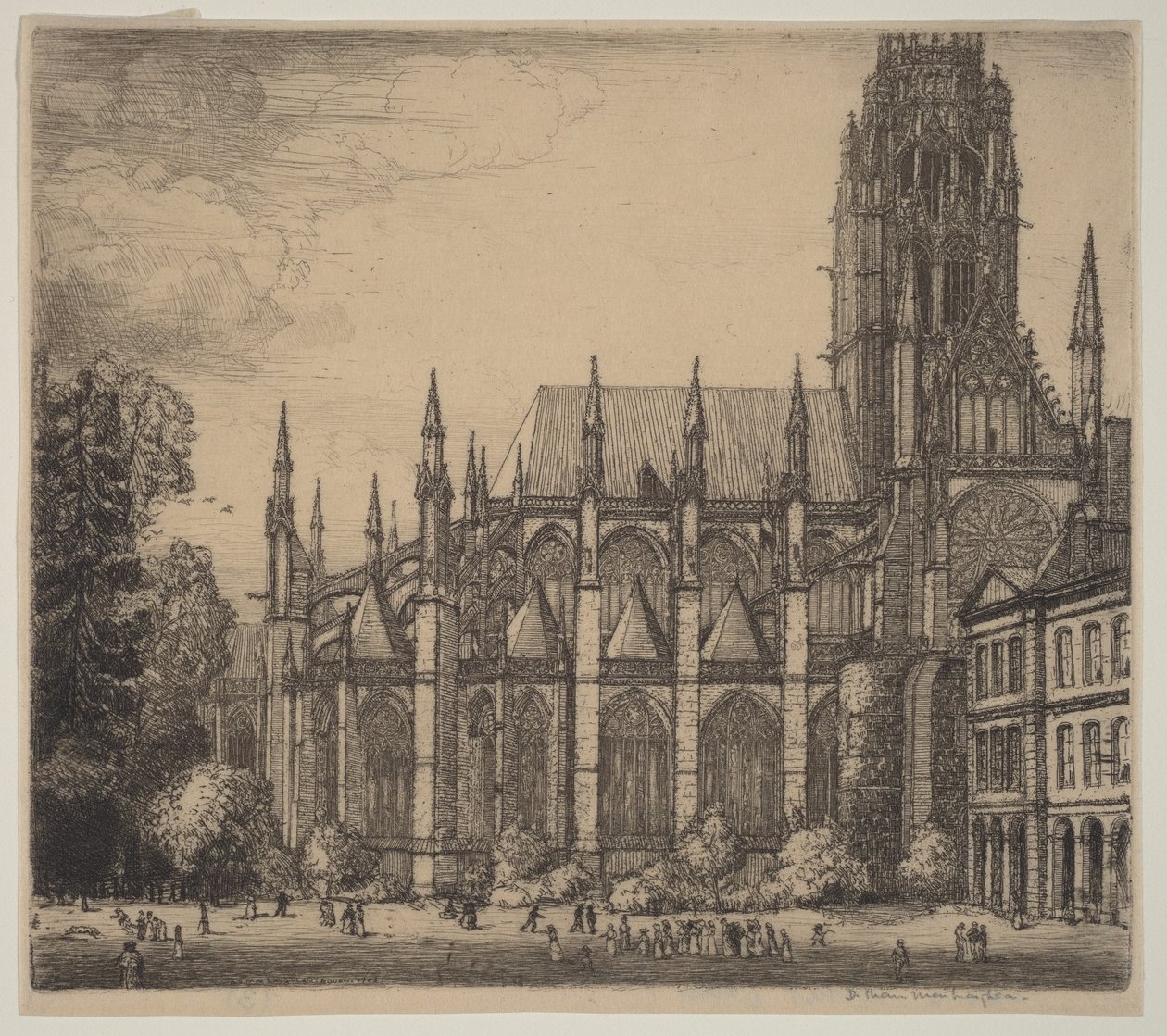 Saint-Ouen, Ruán de Donald Shaw MacLaughlan