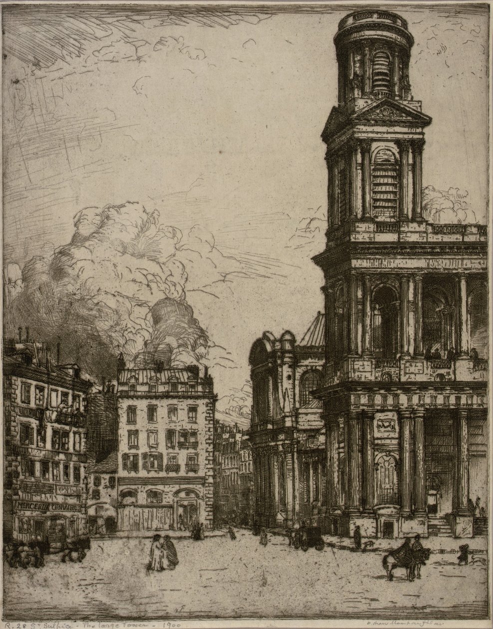 St. Sulpice París, La Grande Tour de Donald Shaw MacLaughlan