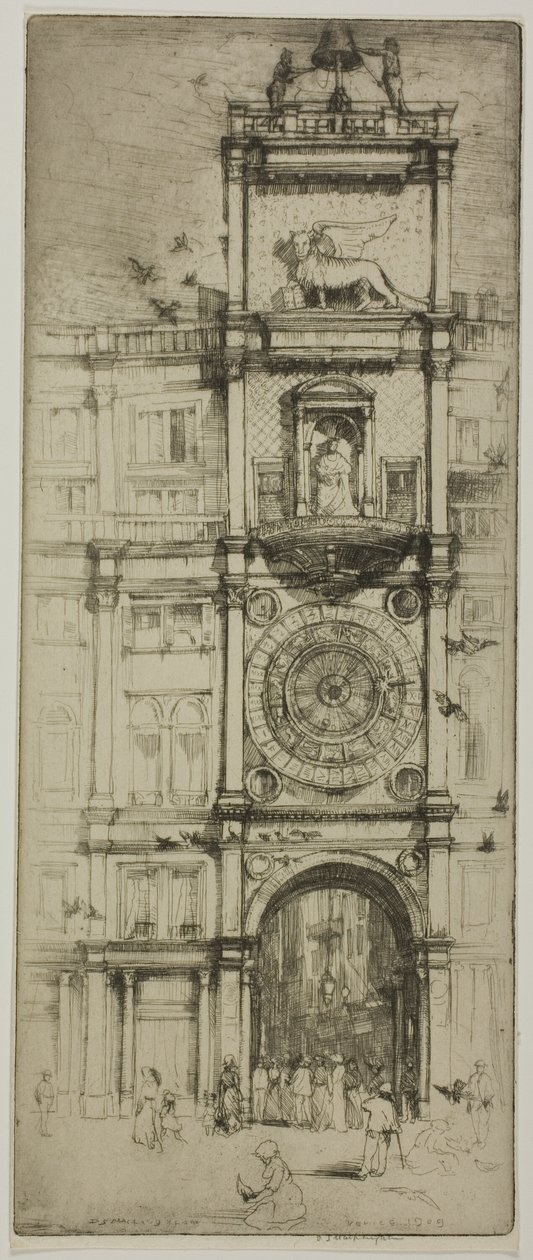 La Torre del Reloj, Venecia de Donald Shaw MacLaughlan