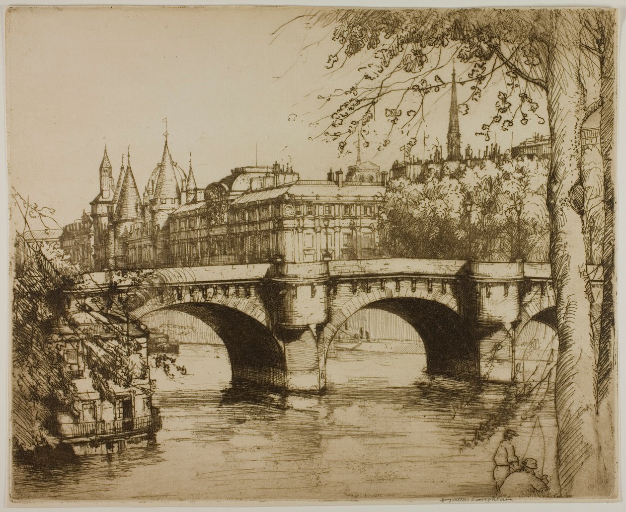 La Conciergerie, París de Donald Shaw MacLaughlan