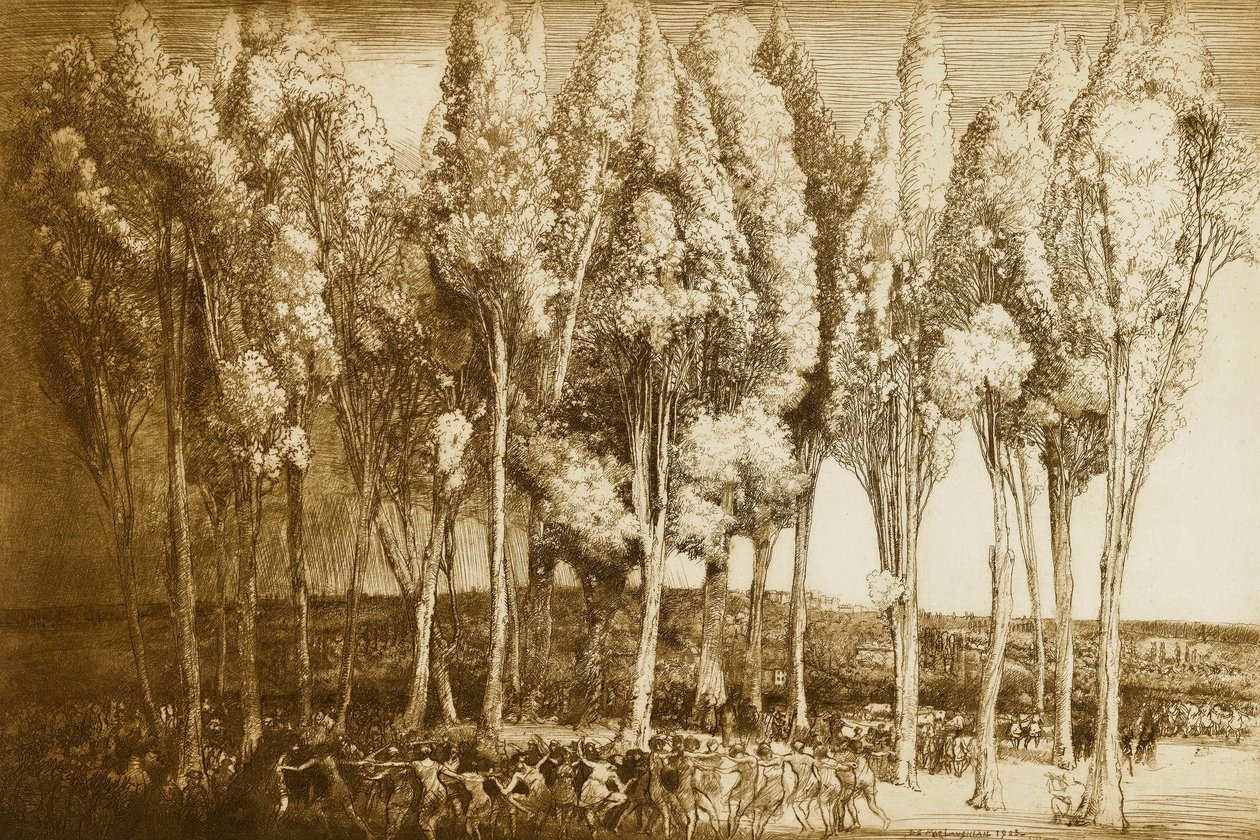 La danza de la primavera de Donald Shaw MacLaughlan