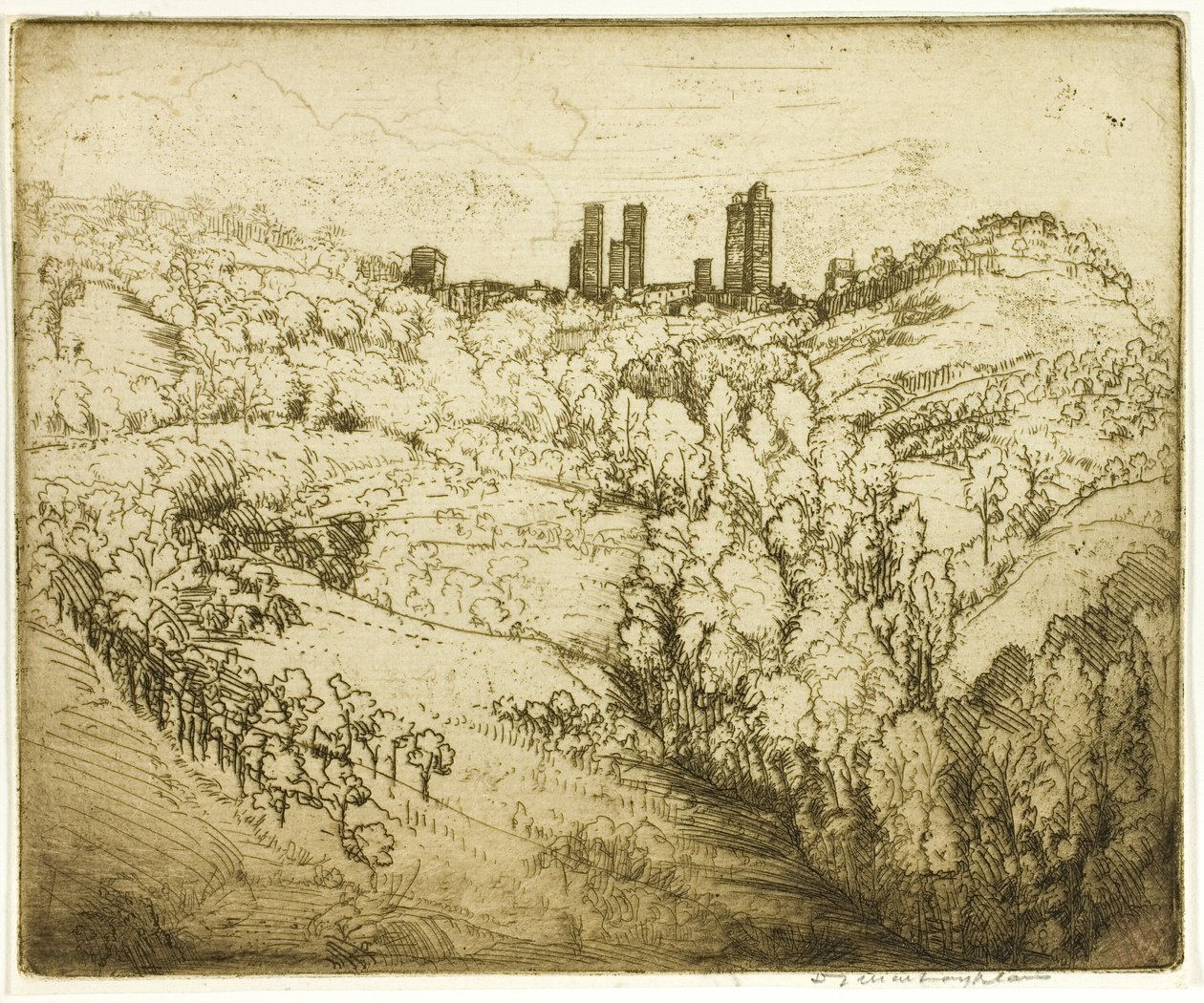 La ciudad en la colina de Donald Shaw MacLaughlan