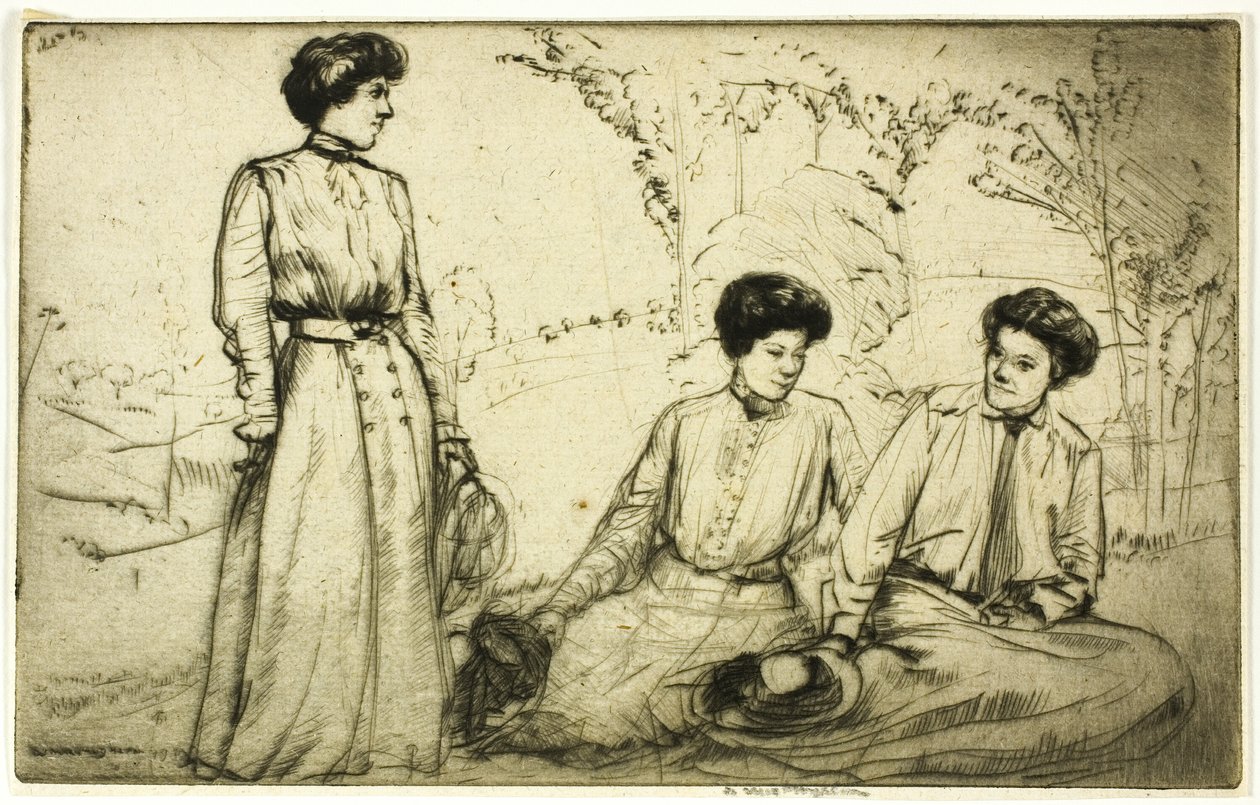 Tres Chicas de Donald Shaw MacLaughlan