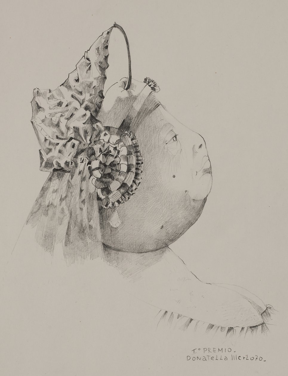 Primer premio en la exposición de frutas y hortalizas de Donatella Merlo