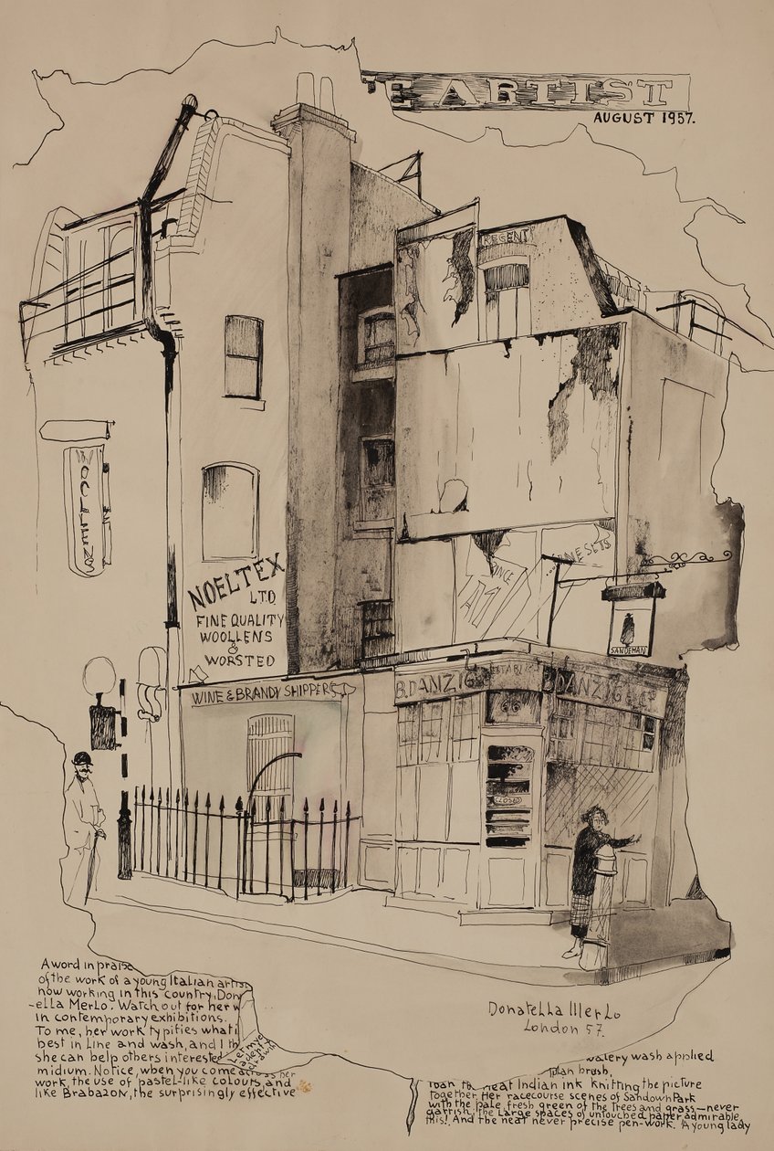 El artista de Donatella Merlo