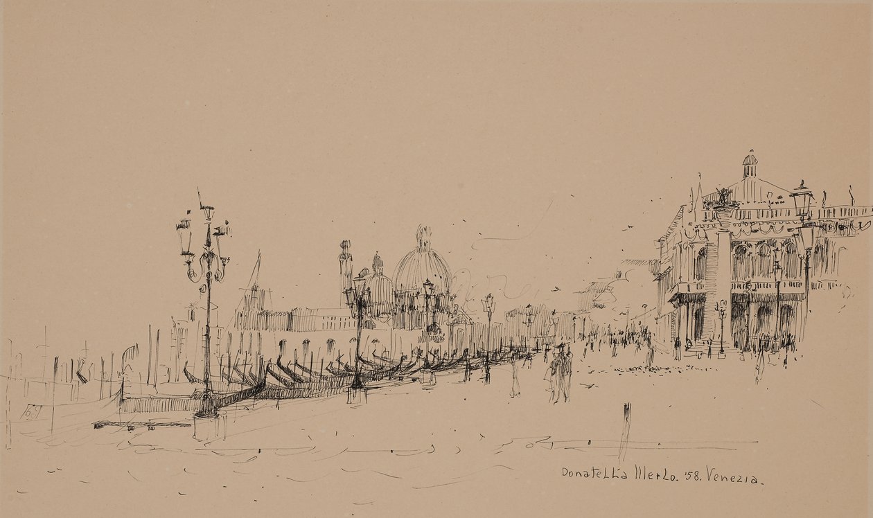 Las góndolas de la Plaza de San Marcos de Donatella Merlo