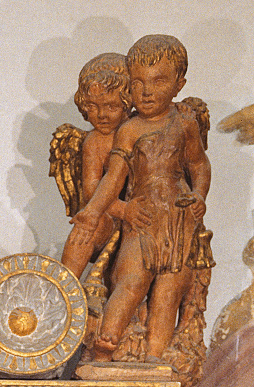 (detalle) Anunciación de Cavalcanti de Donatello