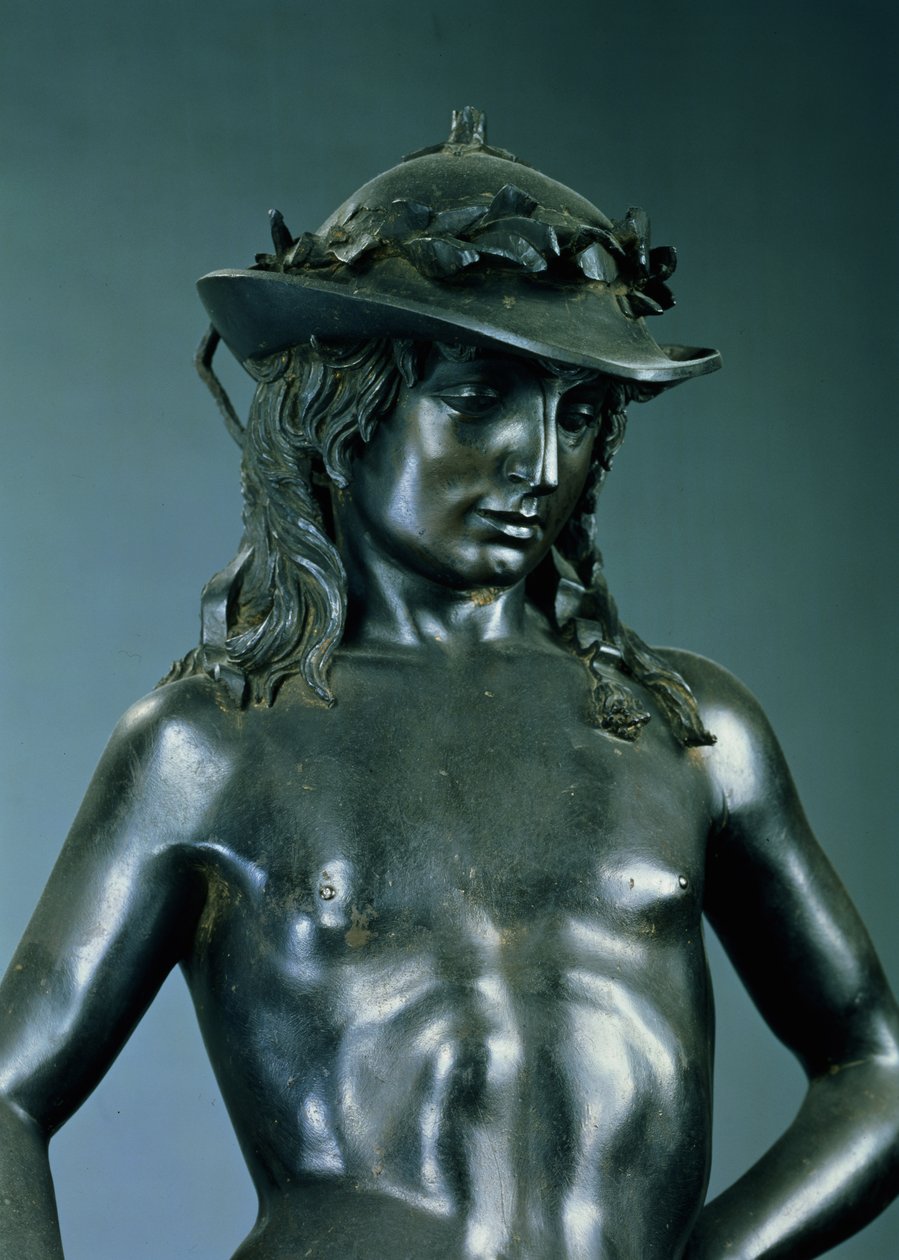 David (detalle) de Donatello
