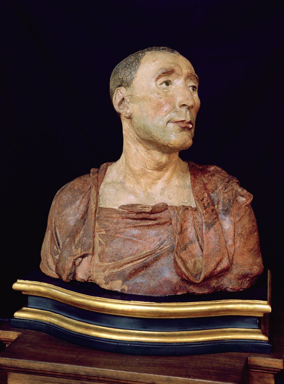 Busto retrato de Niccolo da Uzzano (1359-1431) de Donatello
