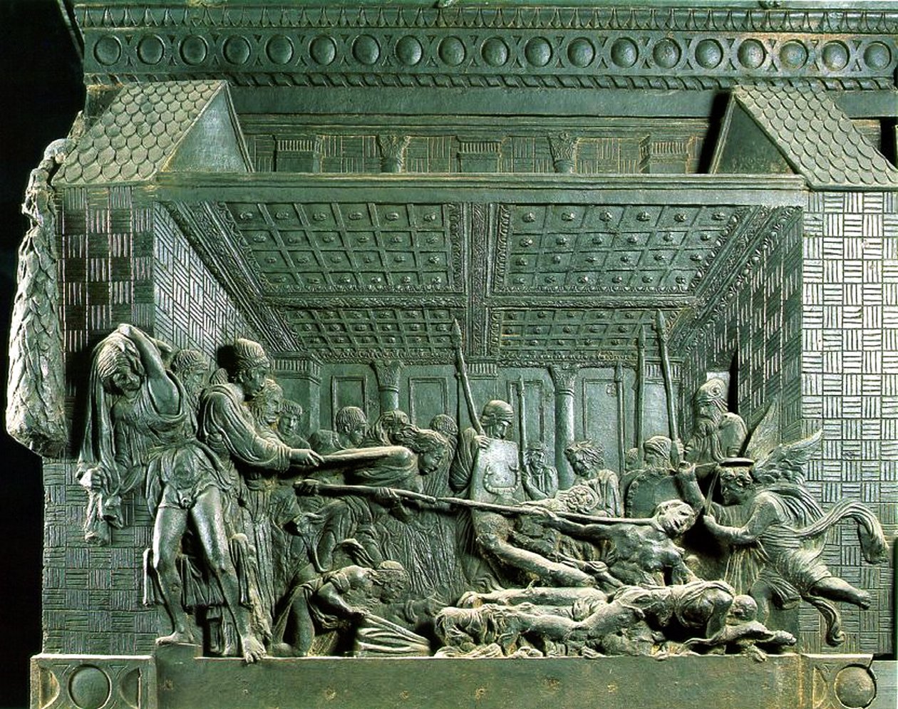 El martirio de San Lorenzo de Donatello