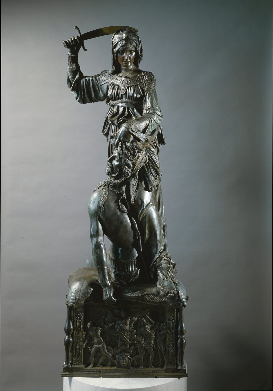 Judith y Holofernes (escultura de bronce) de Donatello