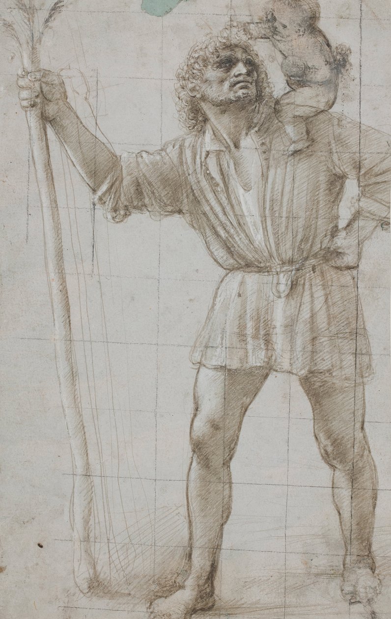 San Cristóbal con el Niño Jesús de Donato Bramante