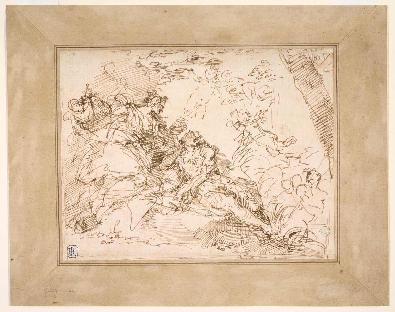 Rinaldo y Armida de Donato Creti