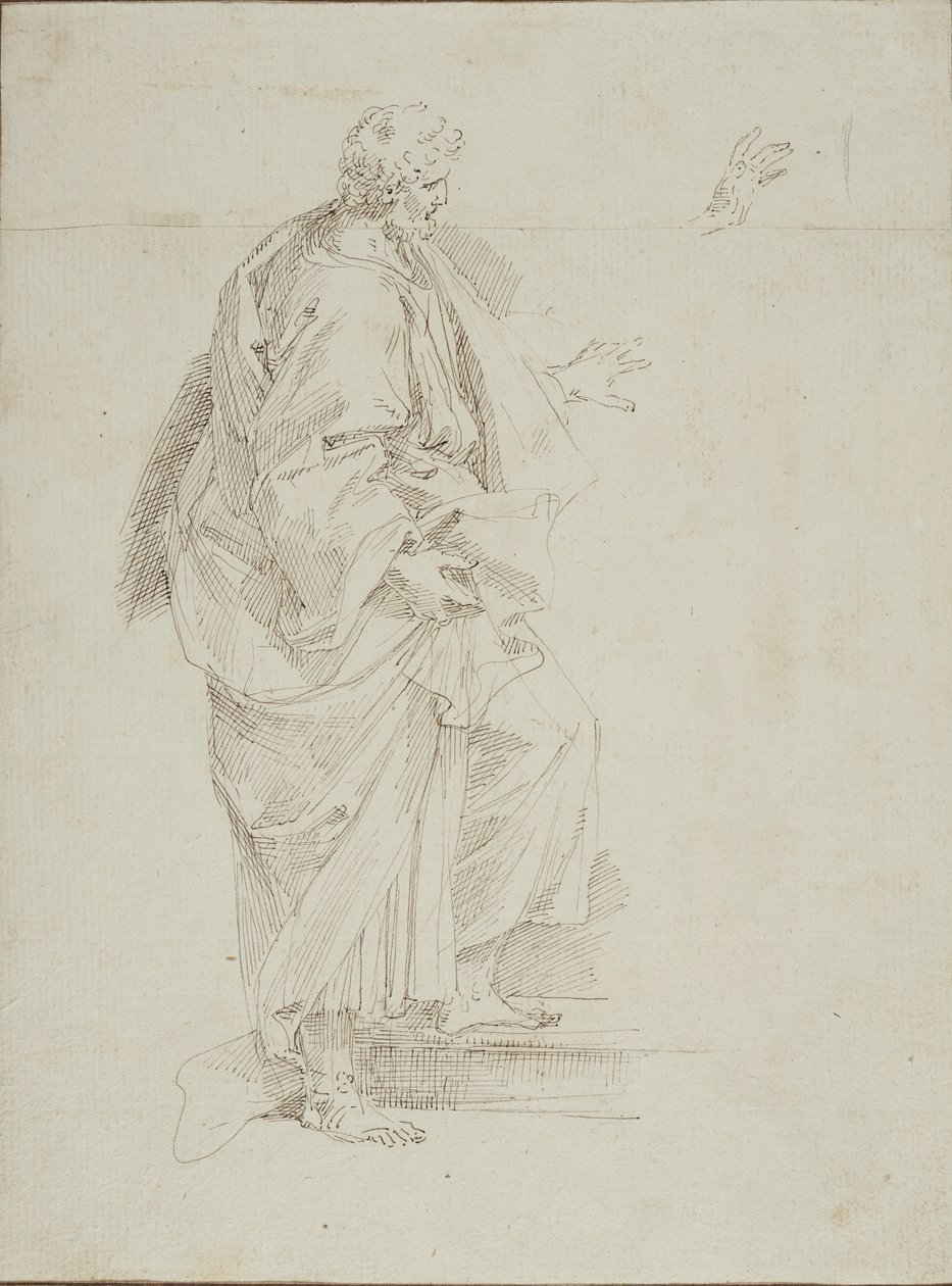 Figura masculina de pie de Donato Creti