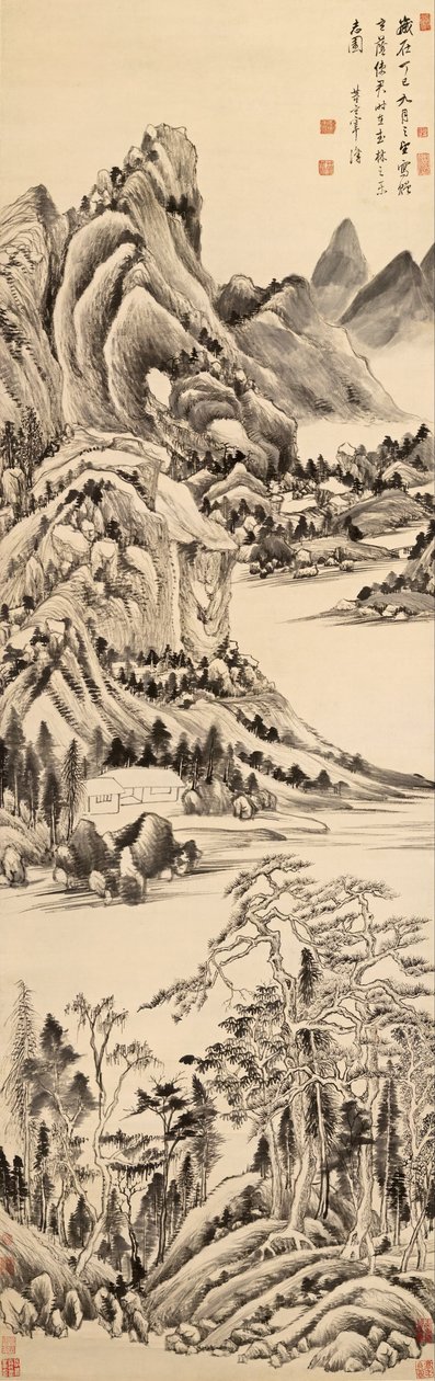 Paisaje montañoso de Dong Qichang