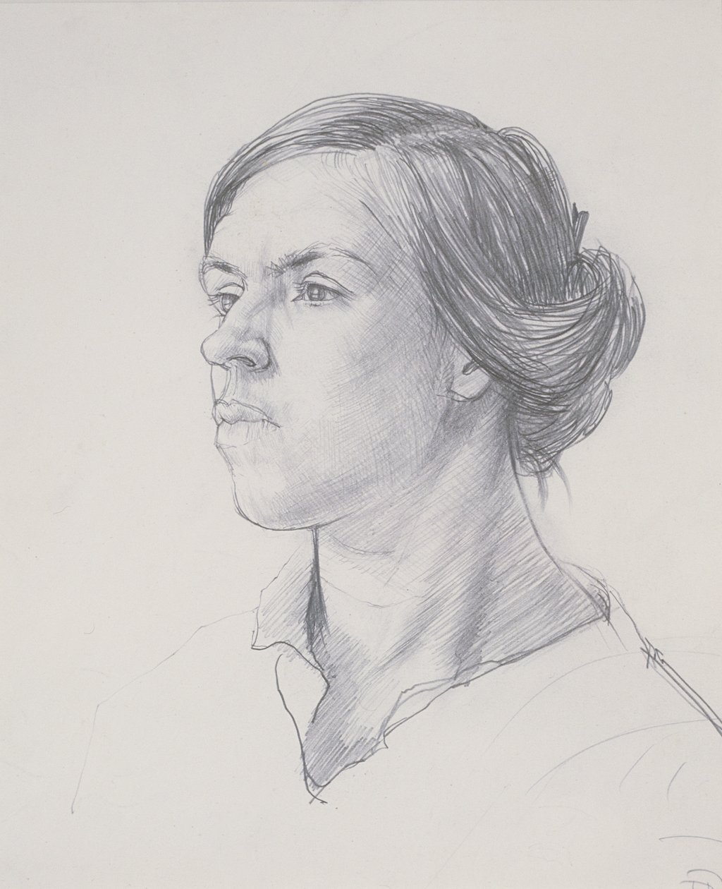 Cabeza de una joven de Dora Carrington