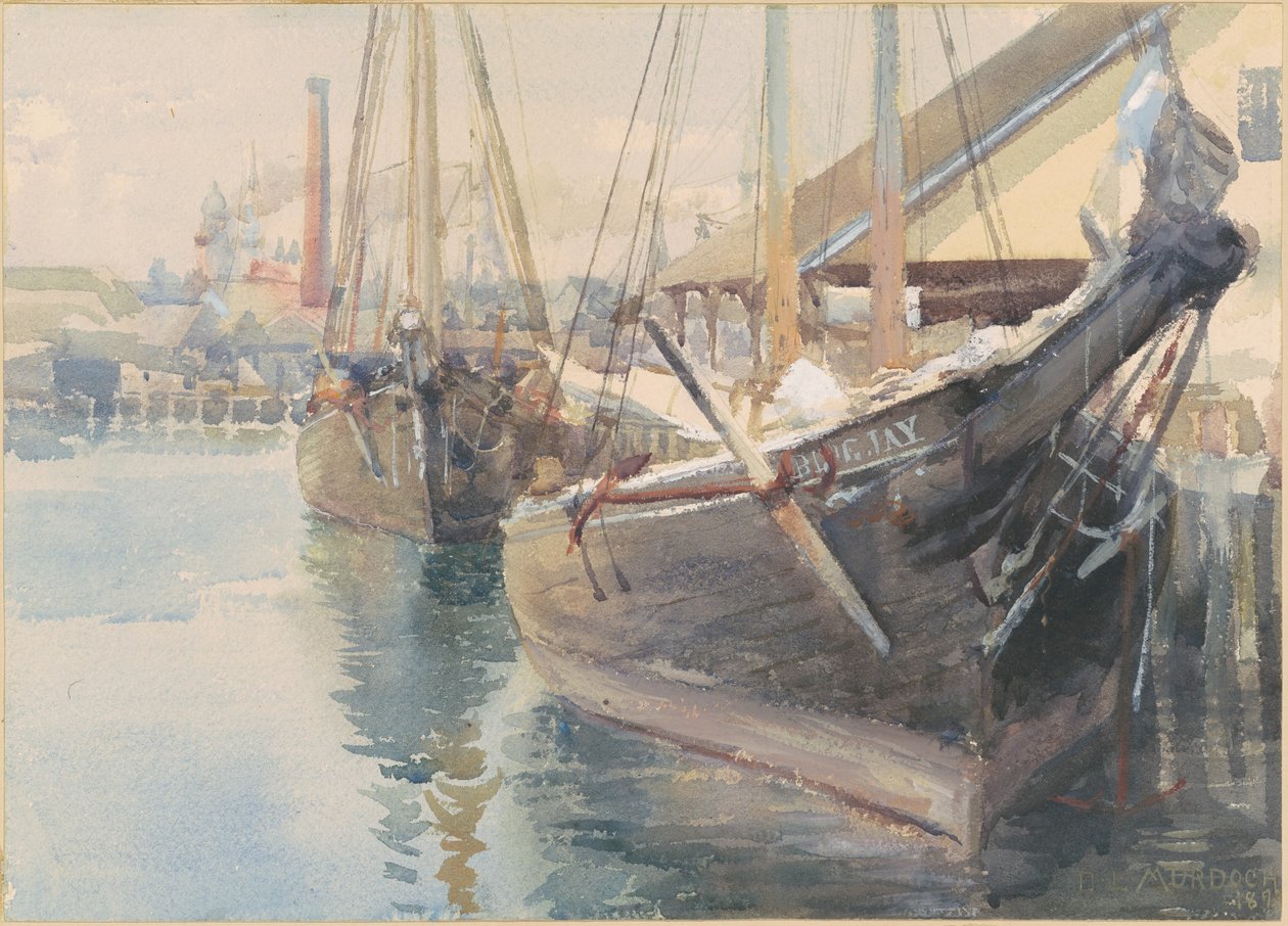 Barcos en el Muelle de Dora Louise Murdoch