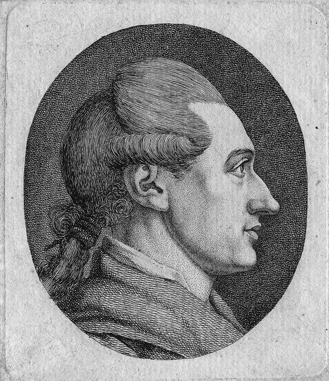 Retrato del autor Johann Wolfgang von Goethe 1749-1832 de Dora Stock