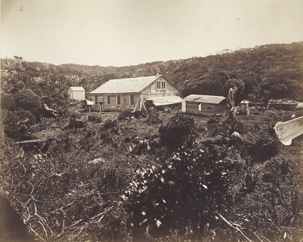 La expedición alemana del tránsito de Venus, Islas Auckland, 1874-75 de Dr. Guido Wolfram