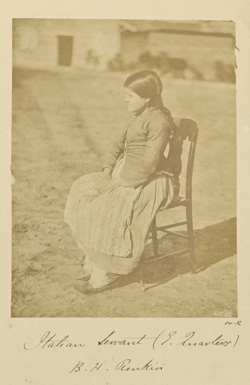 Italian Servant (E[nglish] Quarters), B.H. Renkioi de Dr. William Robertson