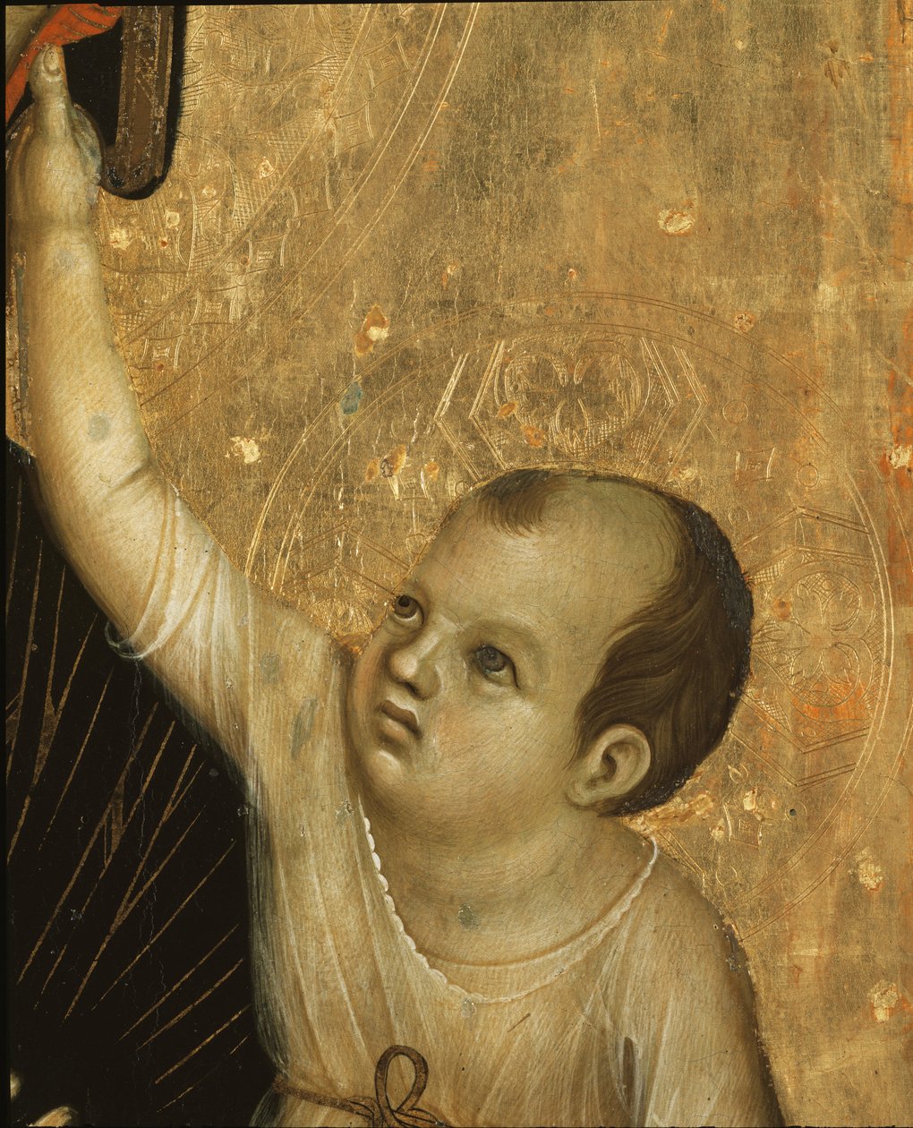 Madonna de Crevole: (detalle) de Duccio di Buoninsegna