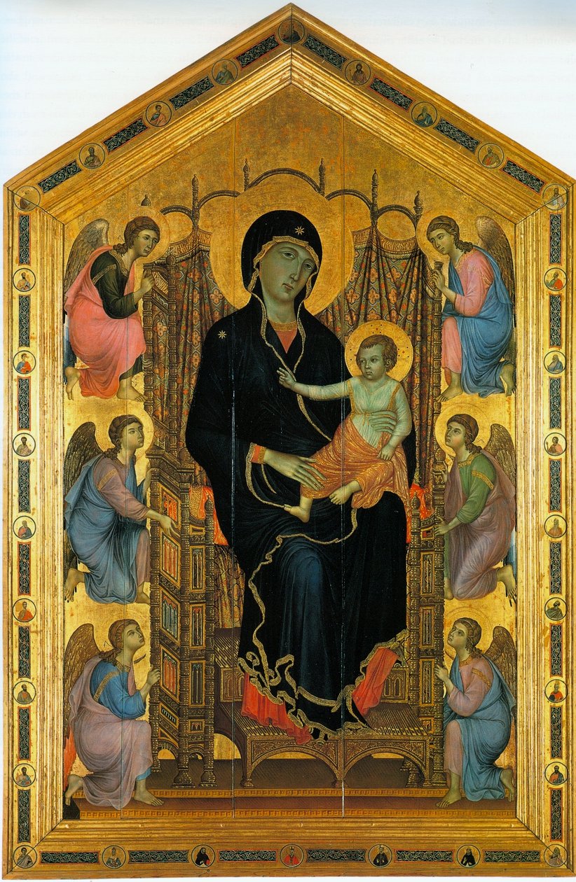 Madonna ruccelai de Duccio di Buoninsegna