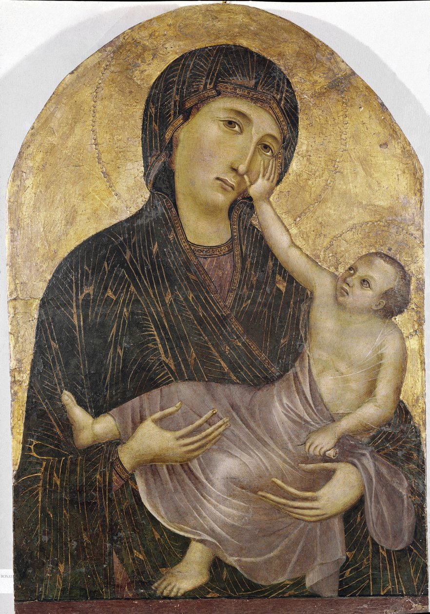 Virgen y Niño de Duccio di Buoninsegna
