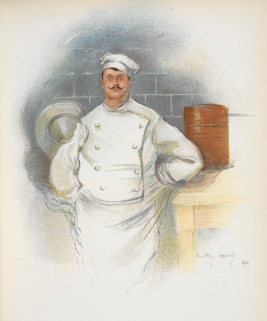 A chef. de Dudley Hardy
