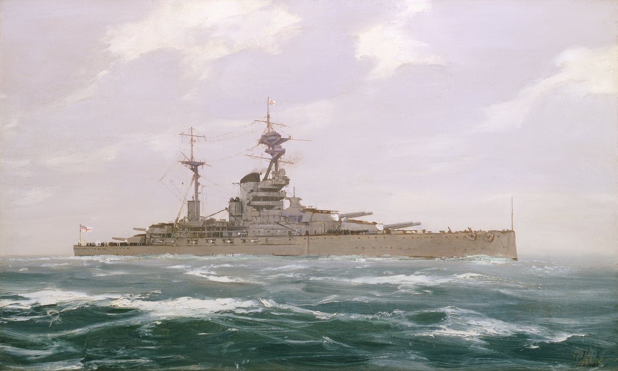 HMS Resolution, 1923 de Duff Tollemache