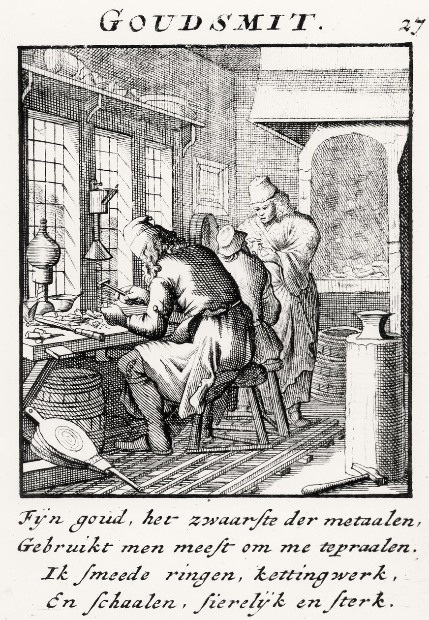 El Orfebre, 1718 de Dutch School