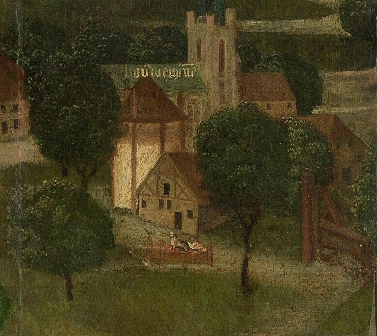 La cuna de Beatrix de Rijke del Día de la Inundación de Santa Isabel de Dutch School
