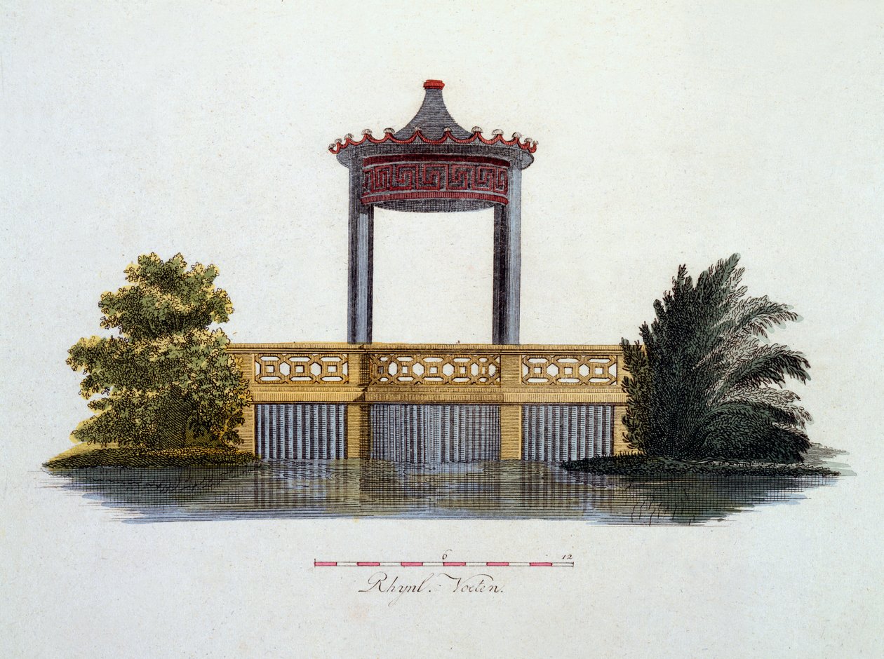 Ilustración de Magazine of Garden Gems por G. van Laar, publicado en 1802 de Dutch School