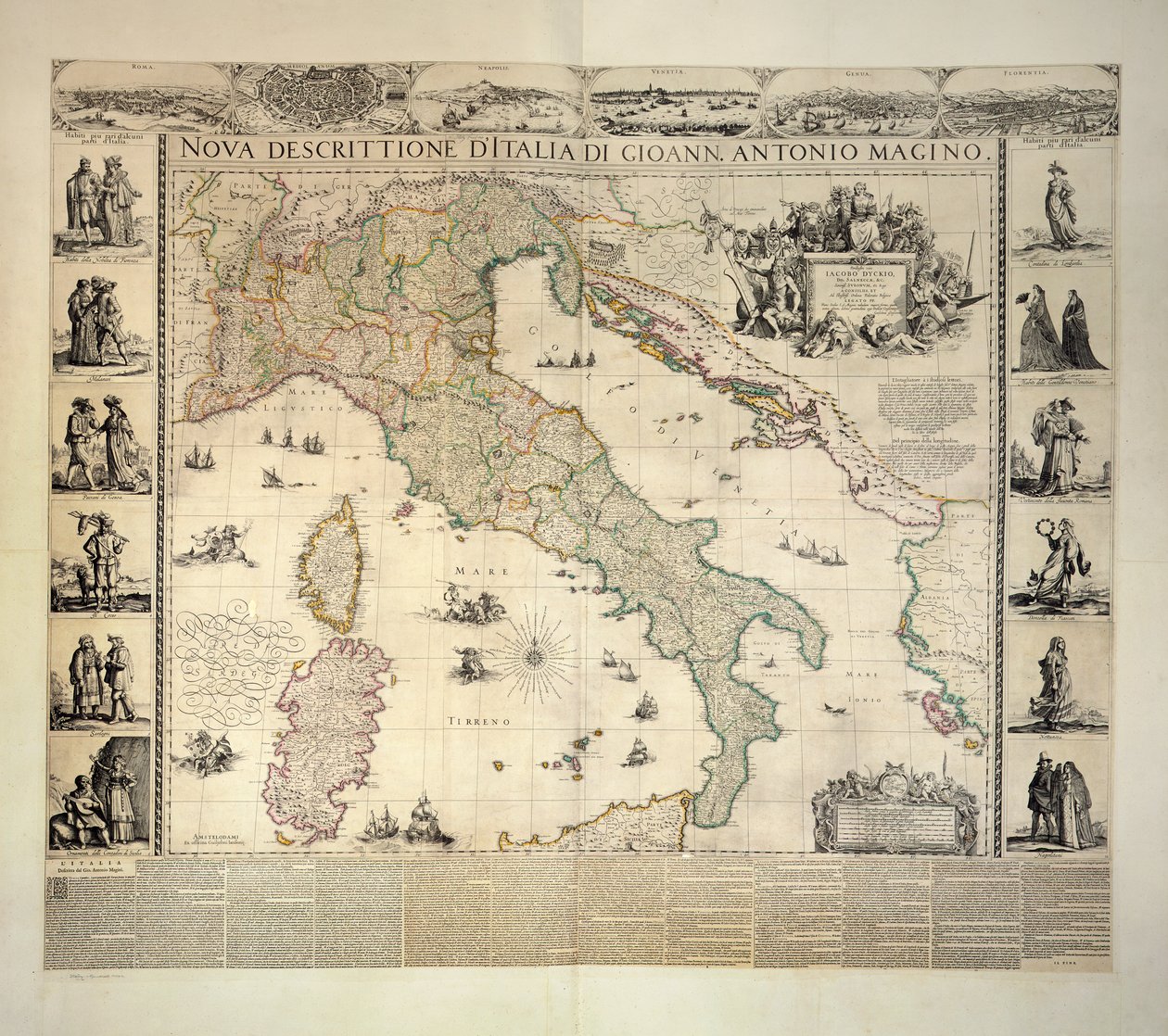 Italia, Klencke Atlas de Dutch School