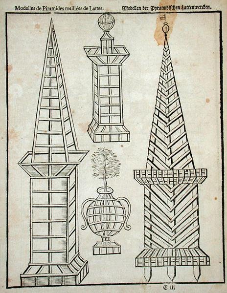 Pirámides de celosía, de 