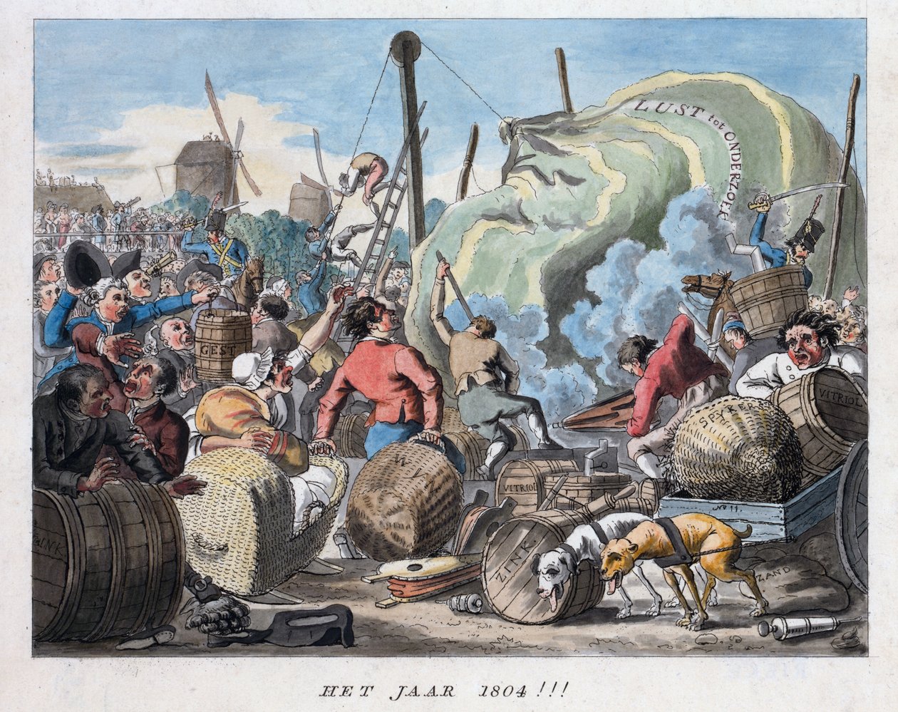 El Año 1804, c.1794 de Dutch School